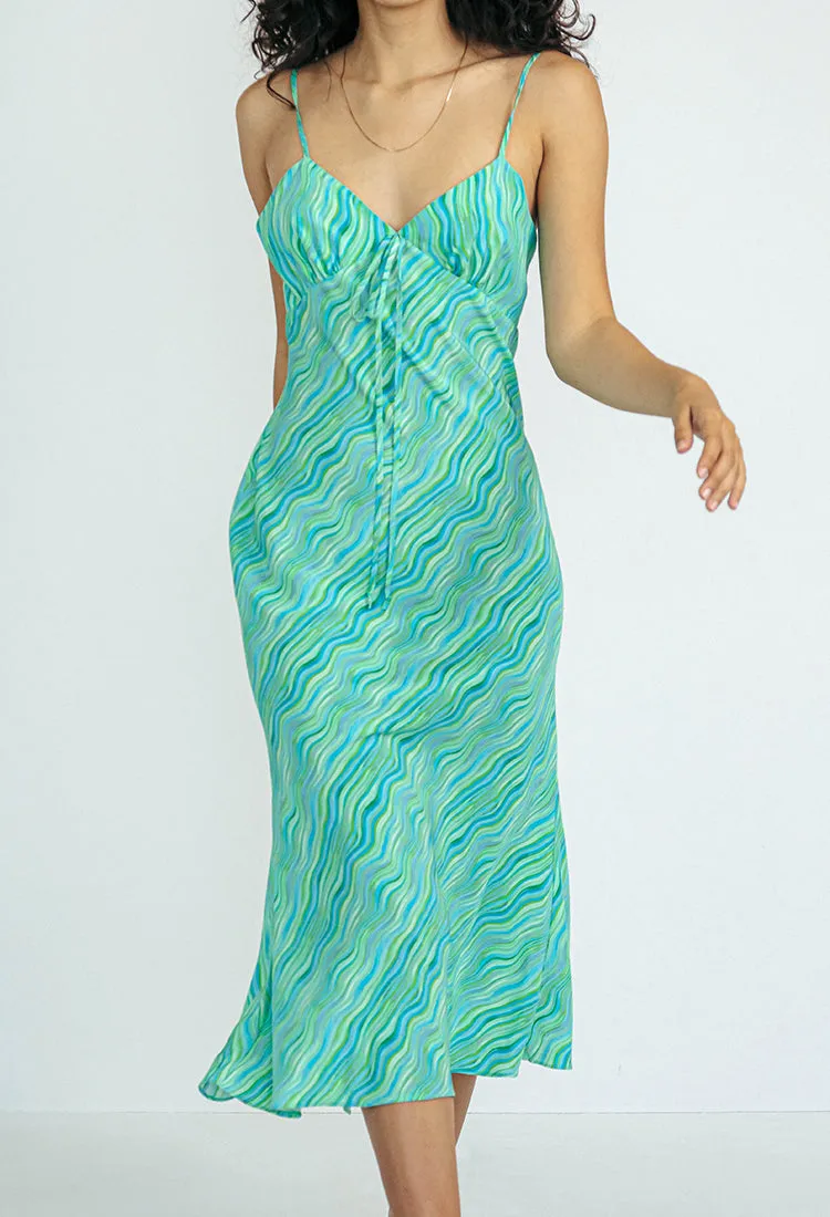 Natala Dress Seaglass sold by Ciao Lucia product image thumbnail 2