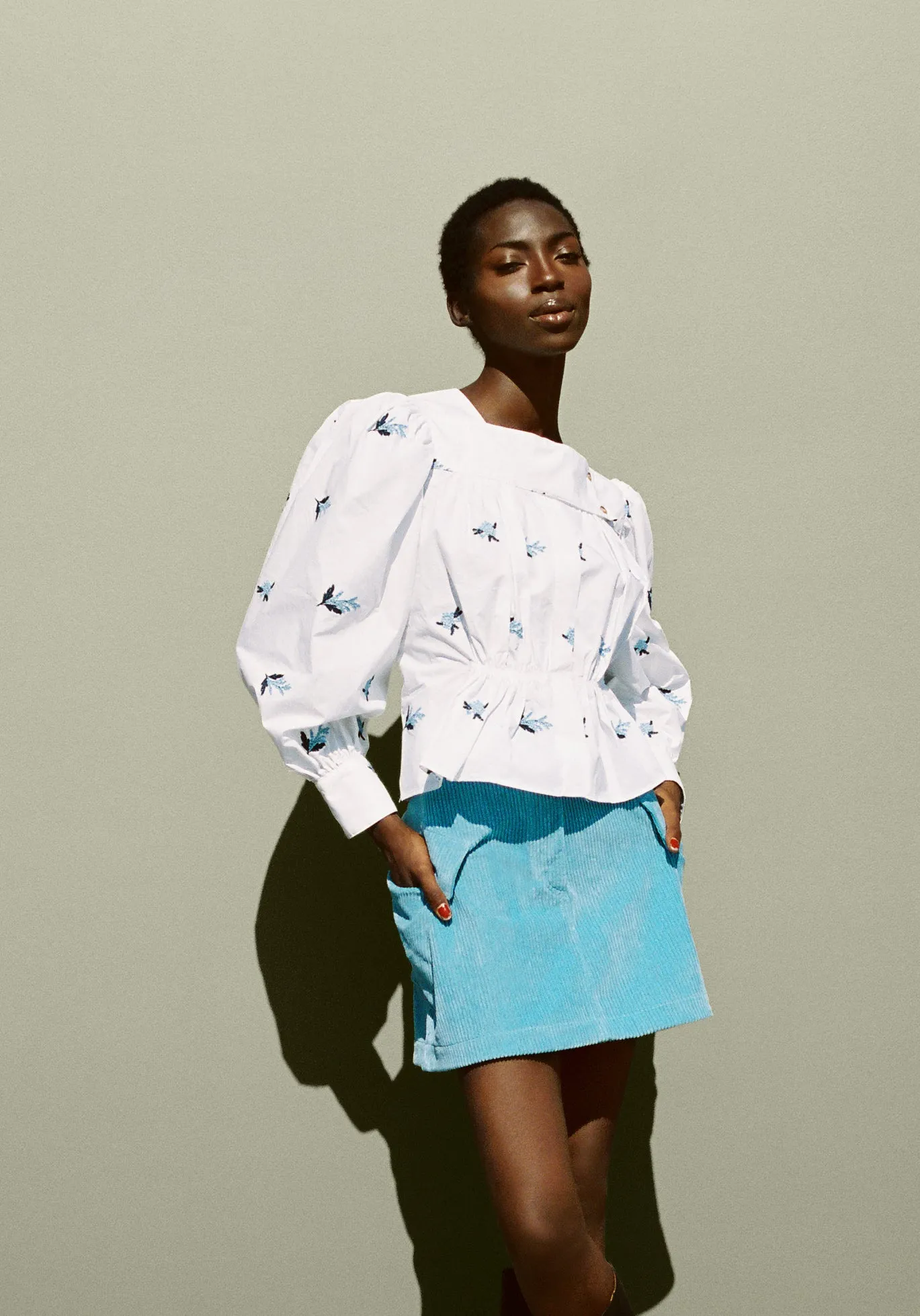 Jane Skirt Cornflower sold by Ciao Lucia product image thumbnail 2