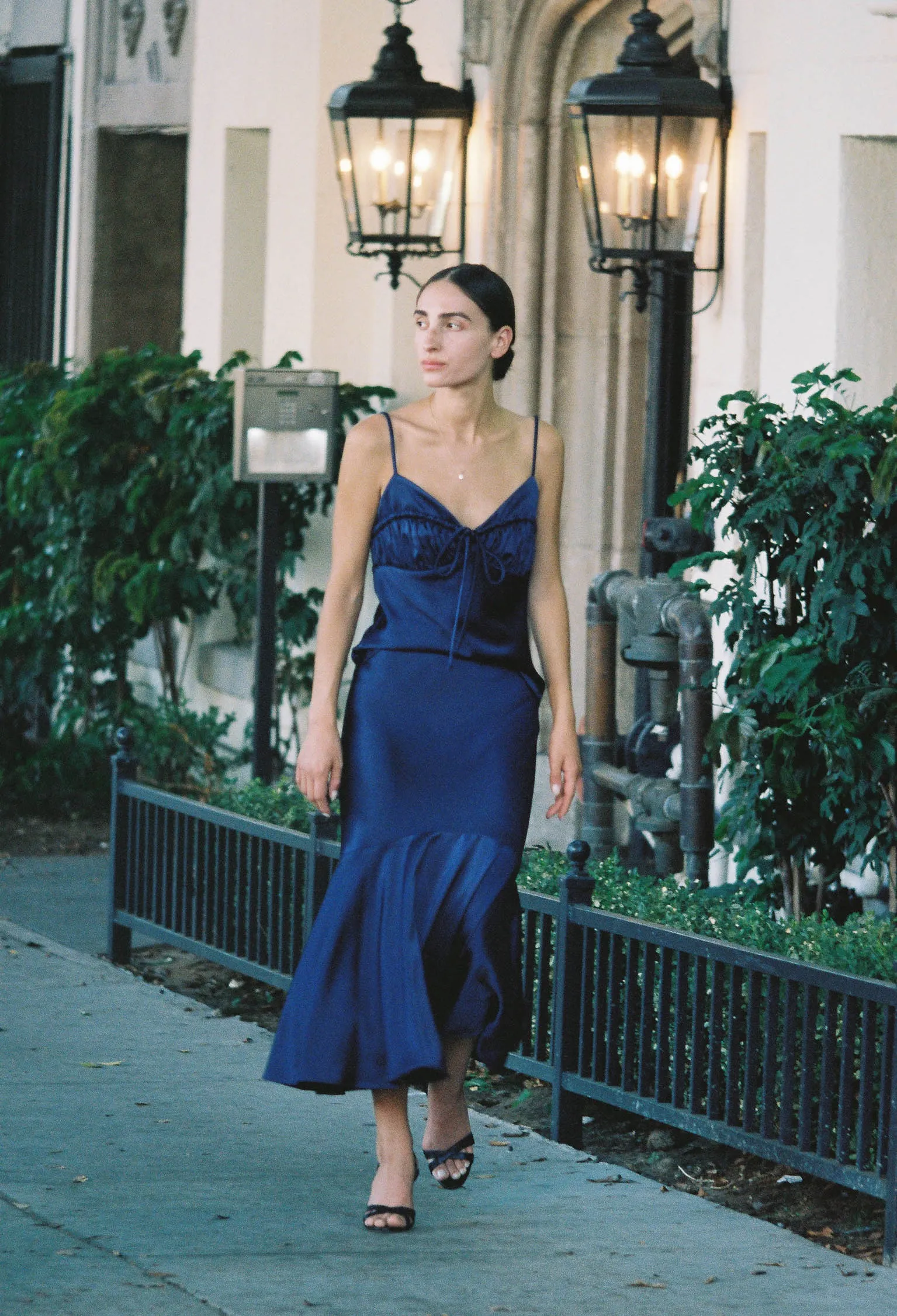 Lyla Skirt Navy sold by Ciao Lucia