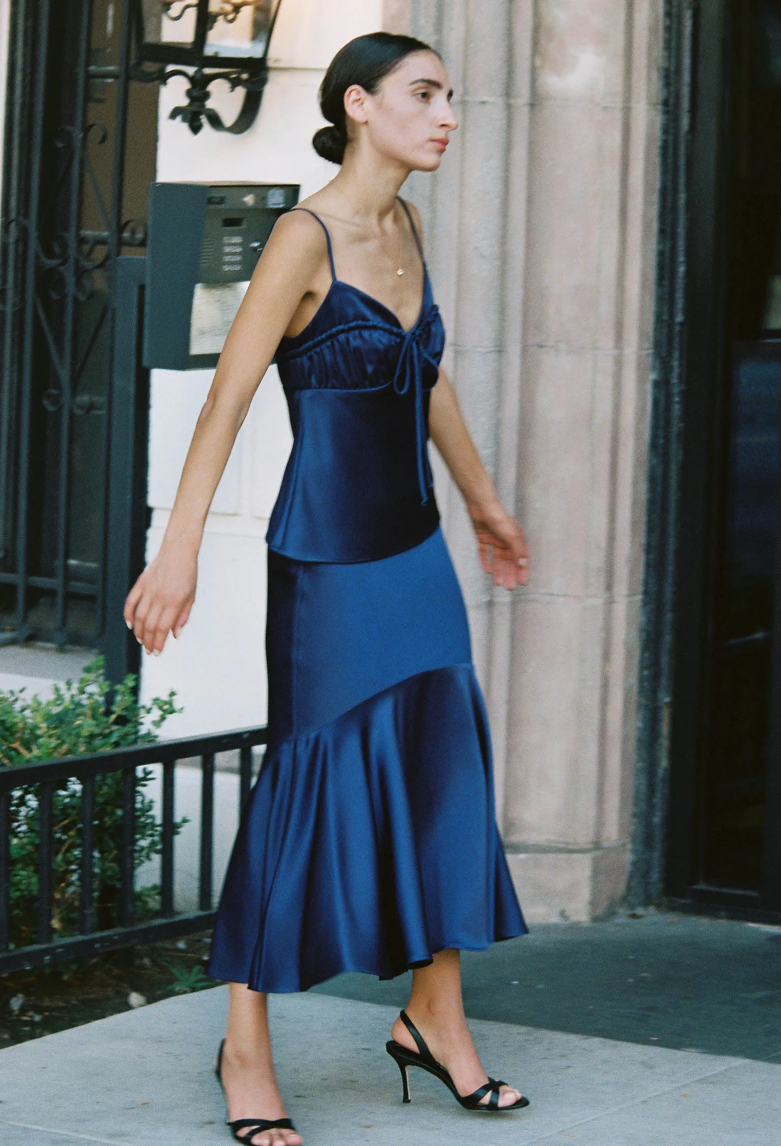 Lyla Skirt Navy sold by Ciao Lucia product image thumbnail 4