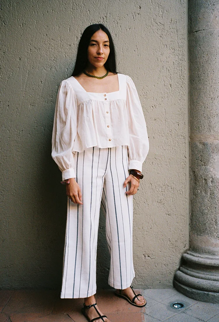 Alexandra Top Ivory sold by Ciao Lucia product image thumbnail 2