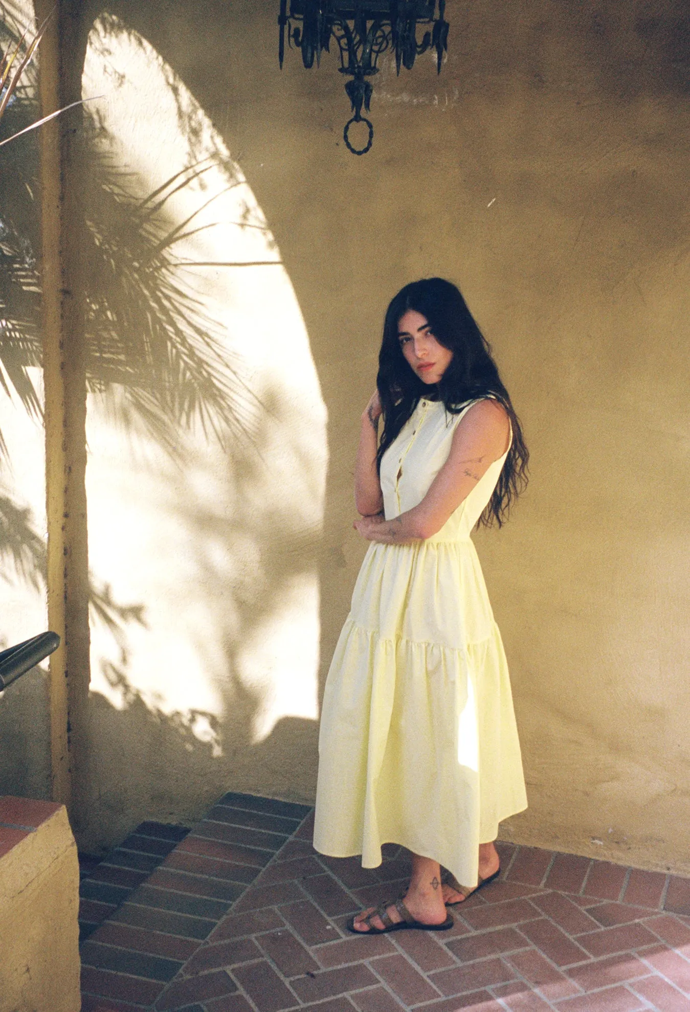 Freya Dress Light Yellow sold by Ciao Lucia product image thumbnail 4