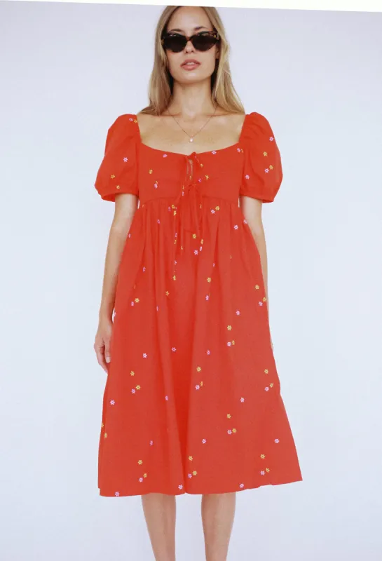Alessia Dress Poppy sold by Ciao Lucia