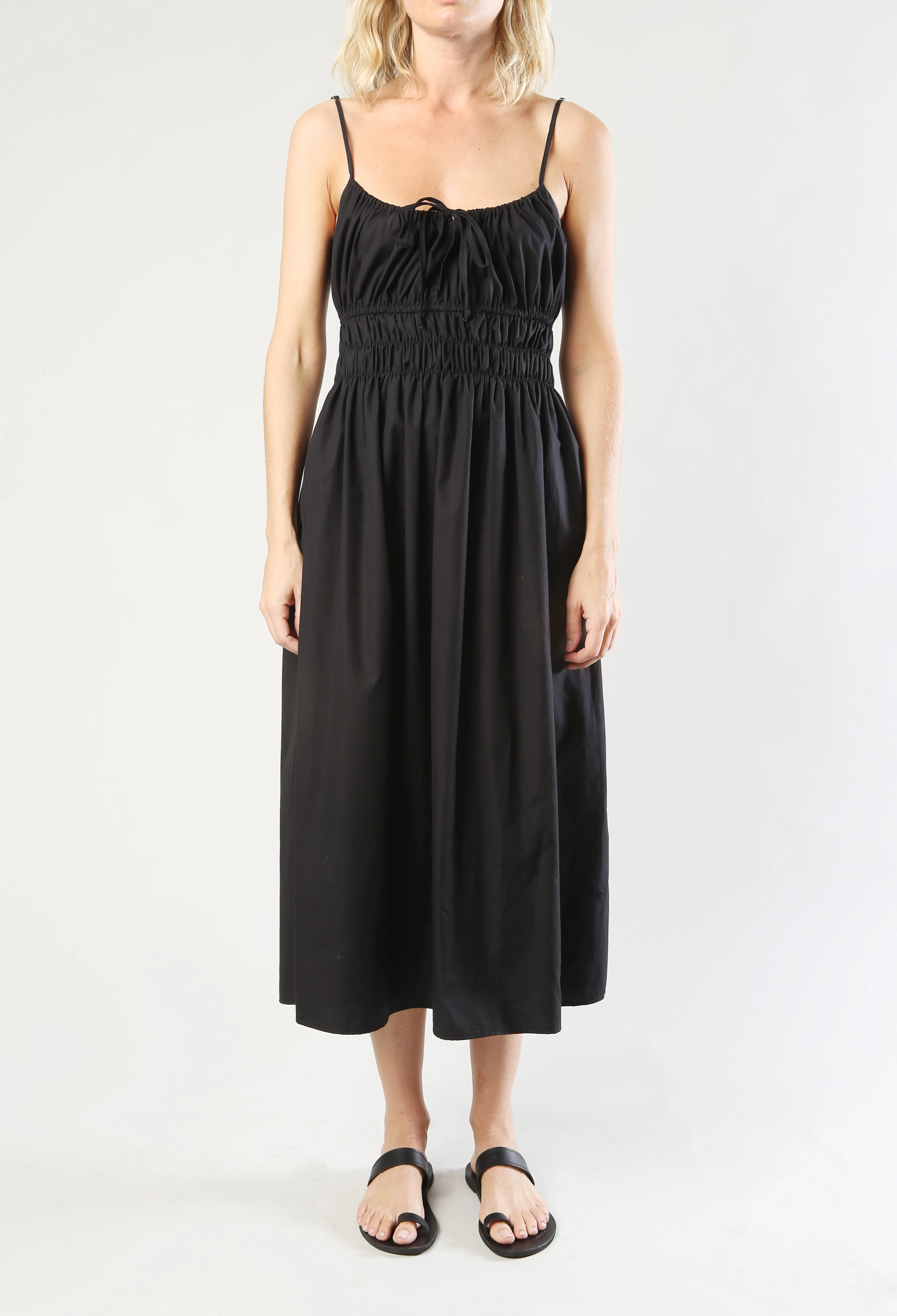 Gabriela Black Cotton Dress sold by Ciao Lucia product image thumbnail 4