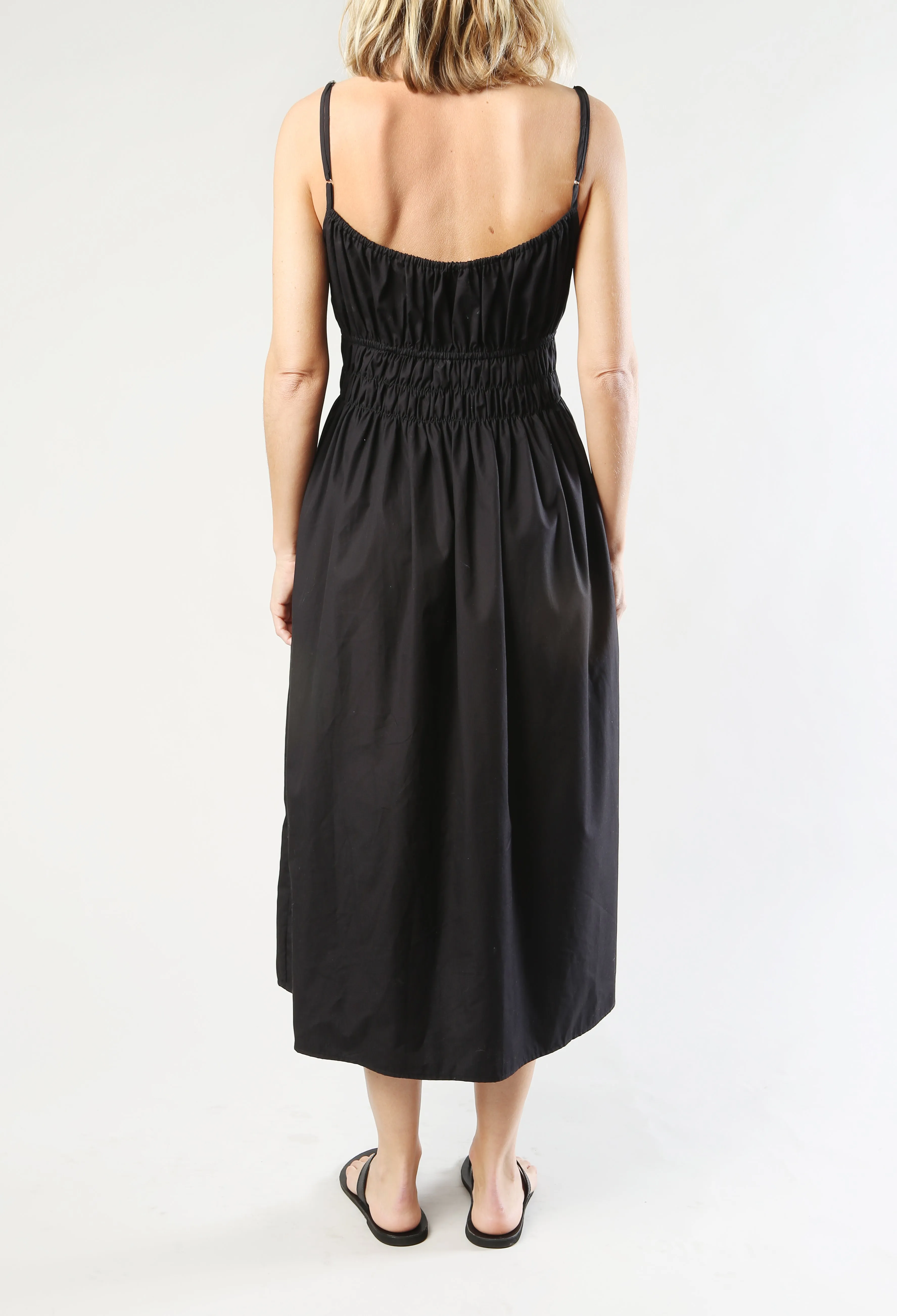 Gabriela Black Cotton Dress sold by Ciao Lucia product image thumbnail 5