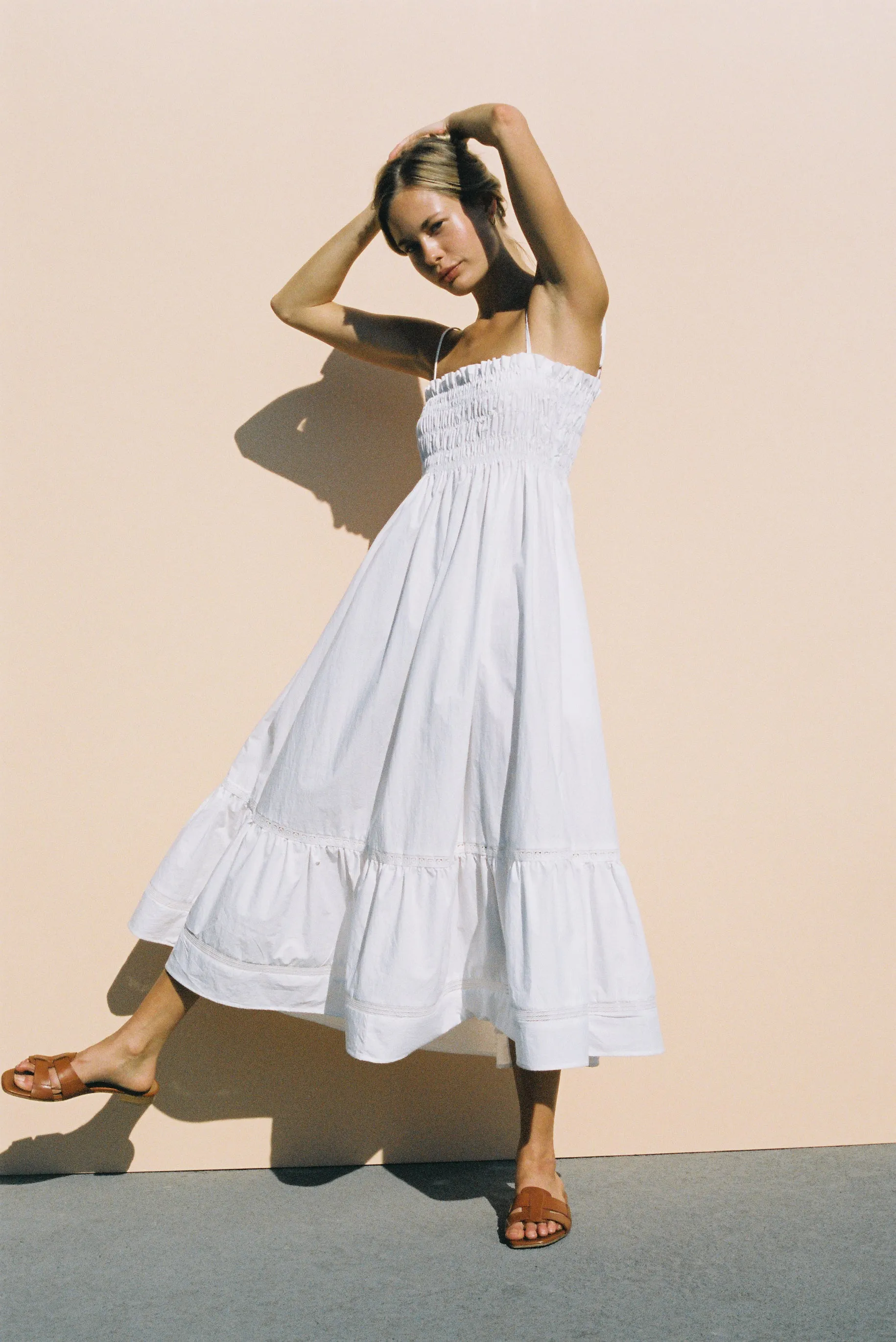 Umbria Dress White sold by Ciao Lucia product image thumbnail 2