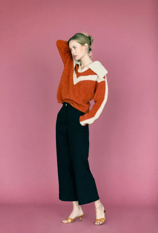 Prato Sweater Tangerine made by Ciao Lucia