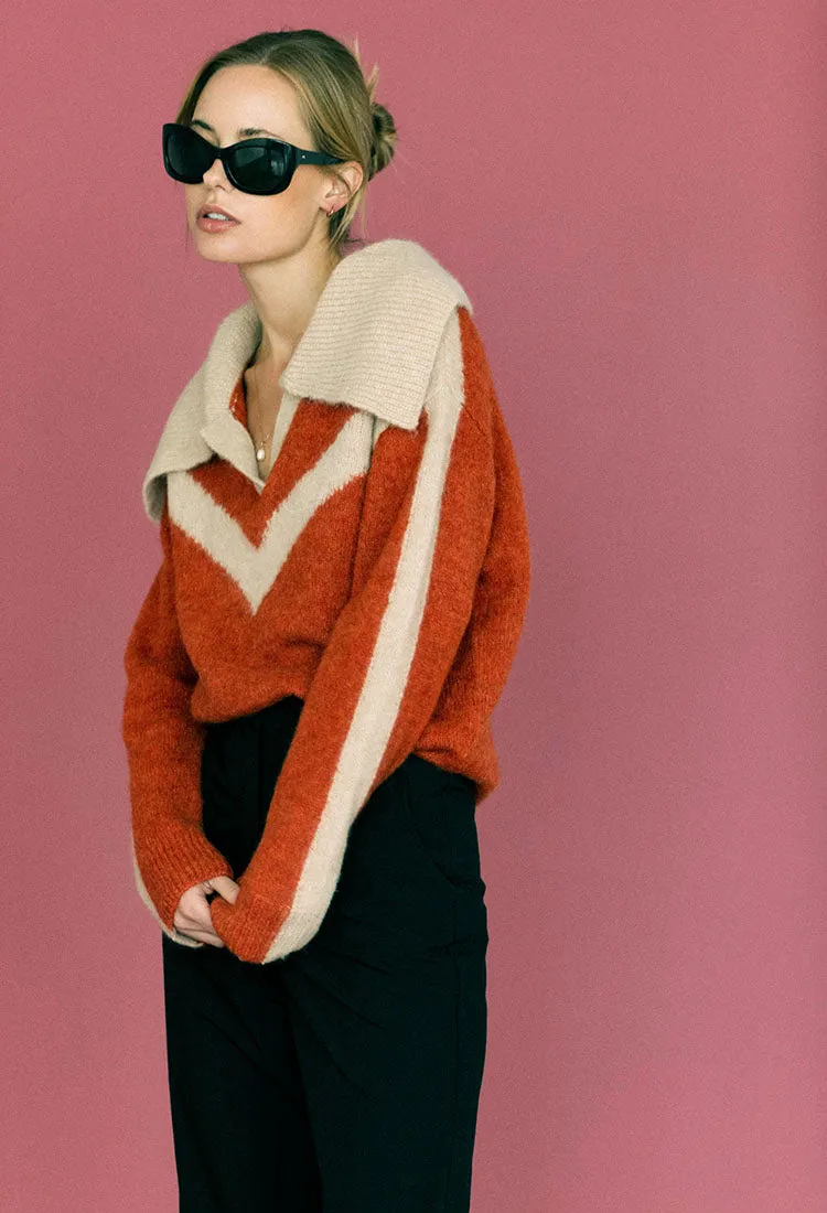 Prato Sweater Tangerine sold by Ciao Lucia product image thumbnail 4