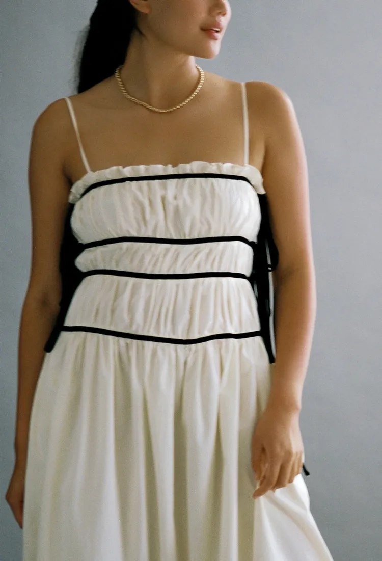 Elettra Dress Cream sold by Ciao Lucia product image thumbnail 5