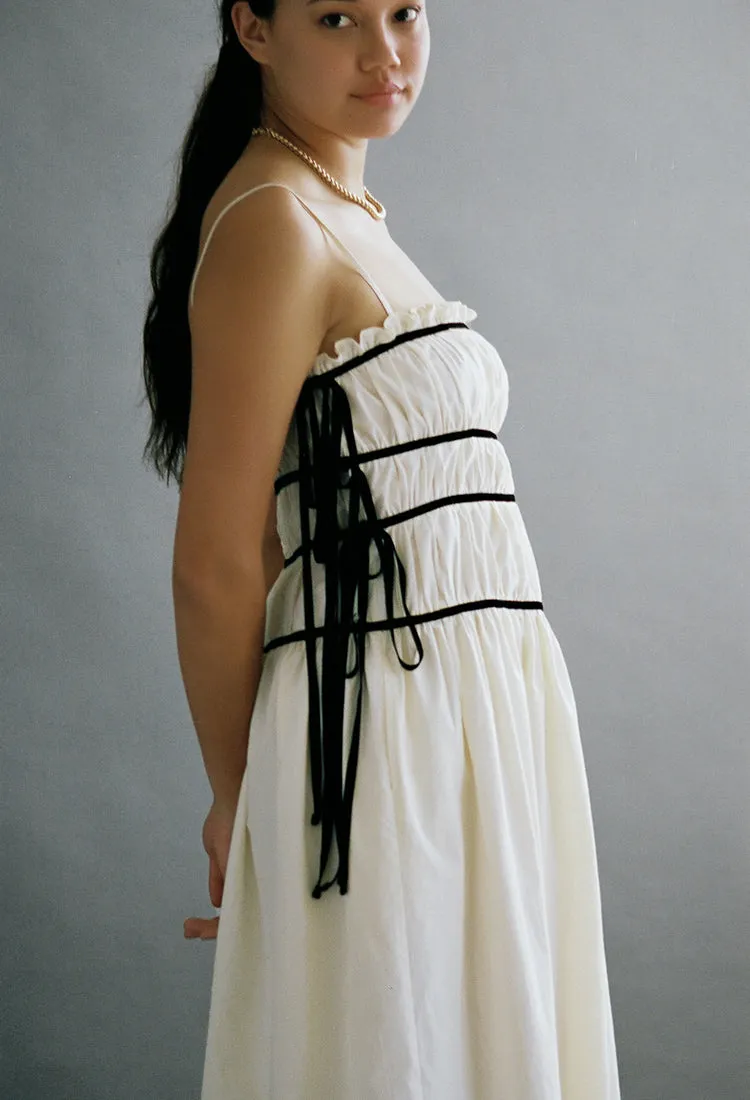 Elettra Dress Cream sold by Ciao Lucia product image thumbnail 2