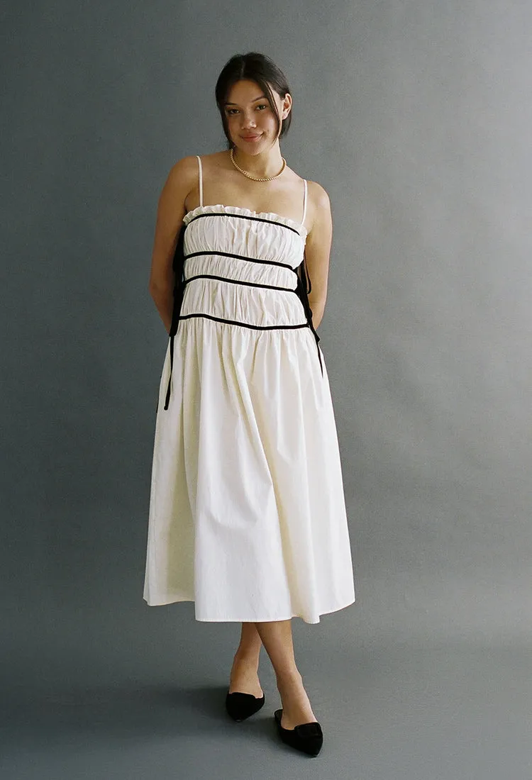 Elettra Dress Cream sold by Ciao Lucia product image thumbnail 3