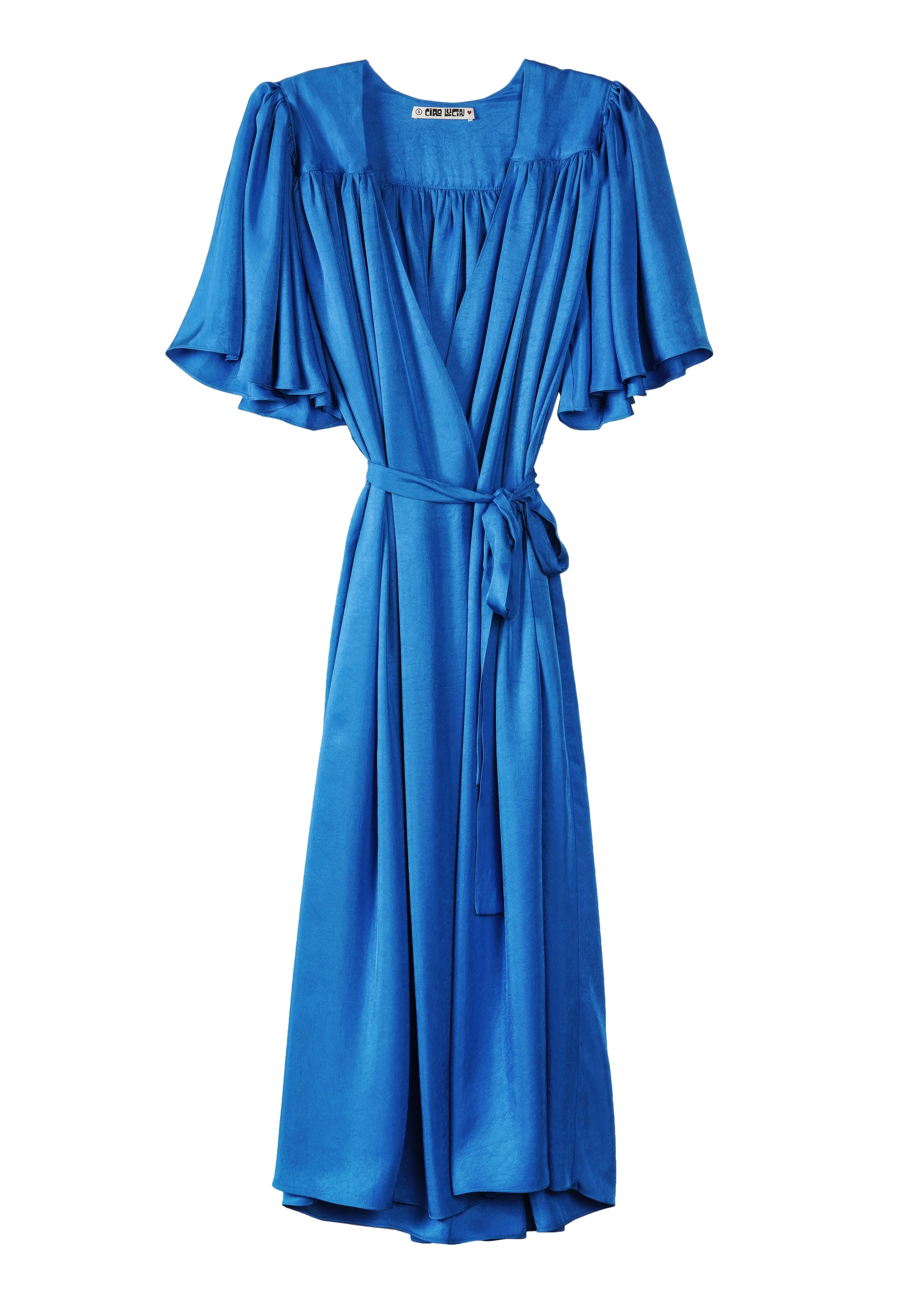 Serafina Dress Lapis Sustainable sold by Ciao Lucia product image thumbnail 3