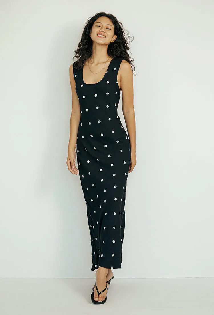 Diletta Dress Floral Embroidered sold by Ciao Lucia product image thumbnail 3