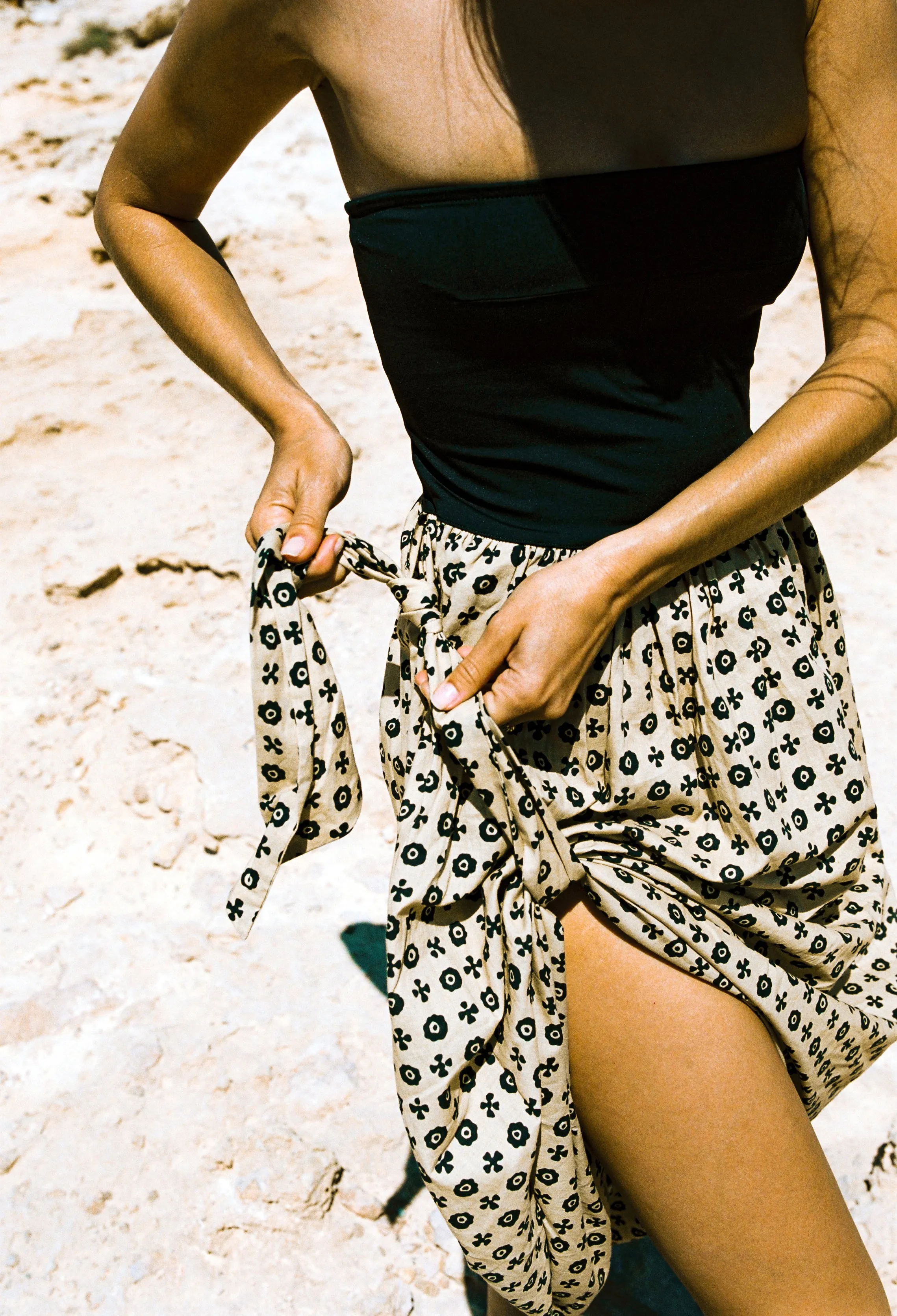 Tufo Dress Sandstone sold by Ciao Lucia product image thumbnail 4