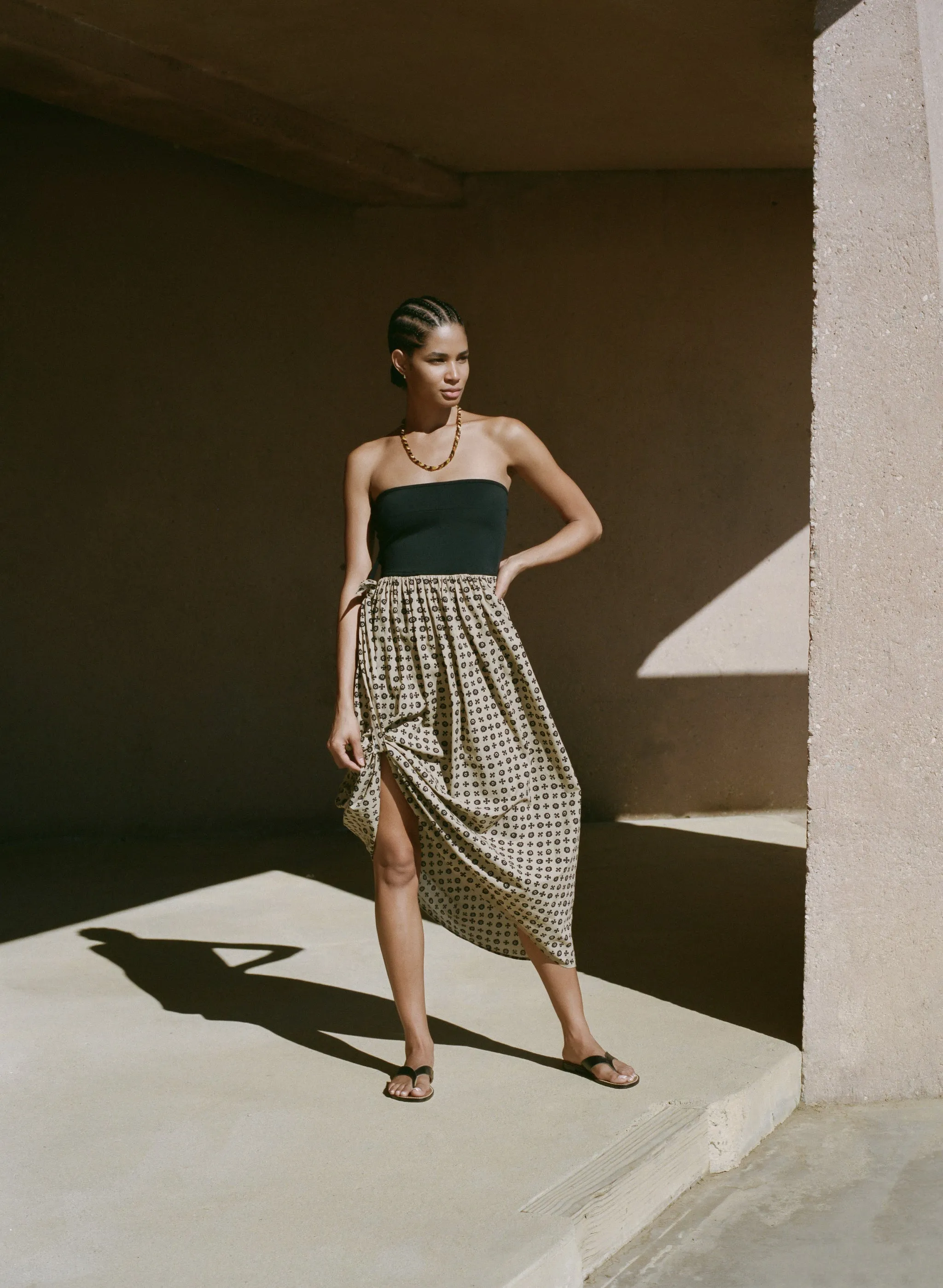 Tufo Dress Sandstone sold by Ciao Lucia product image thumbnail 3