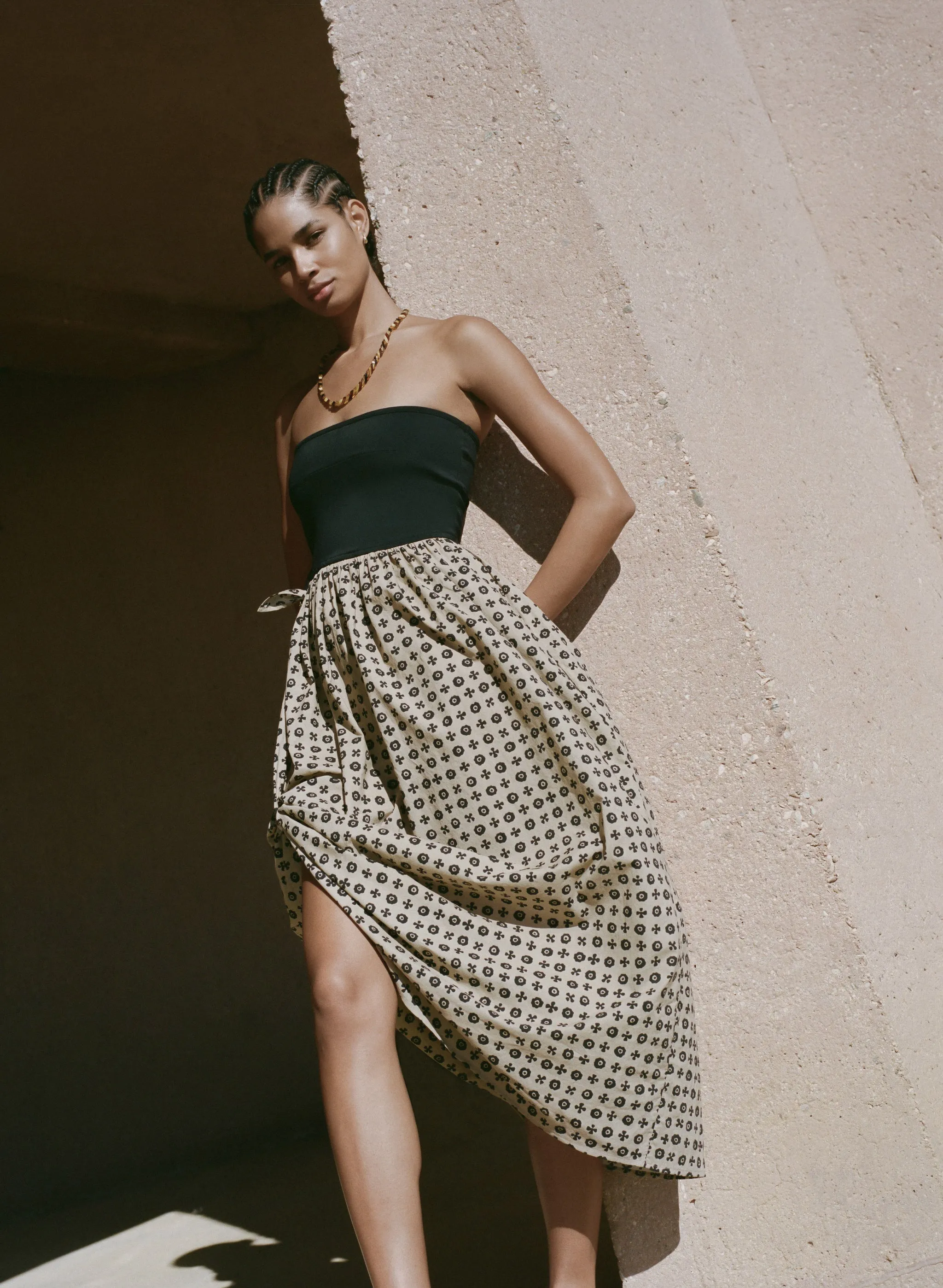 Tufo Dress Sandstone sold by Ciao Lucia product image thumbnail 2