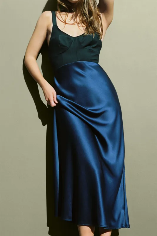 Esme Dress Navy sold by Ciao Lucia