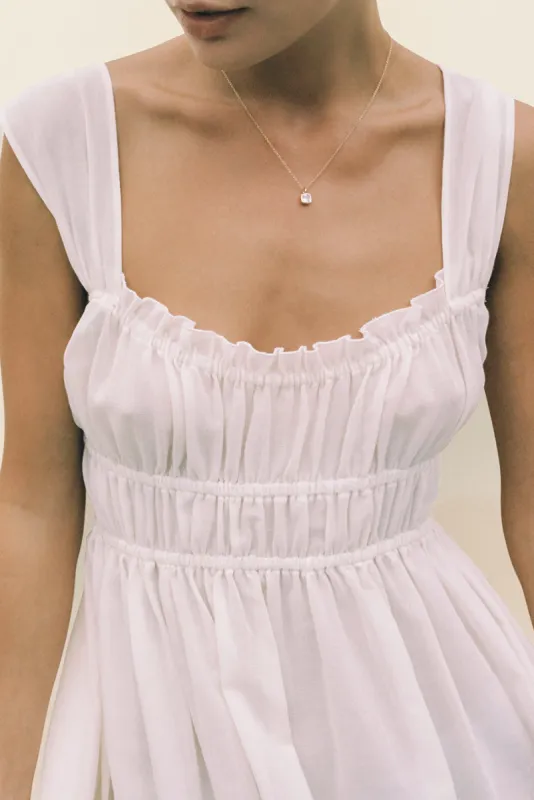 Clara Dress Ivory sold by Ciao Lucia