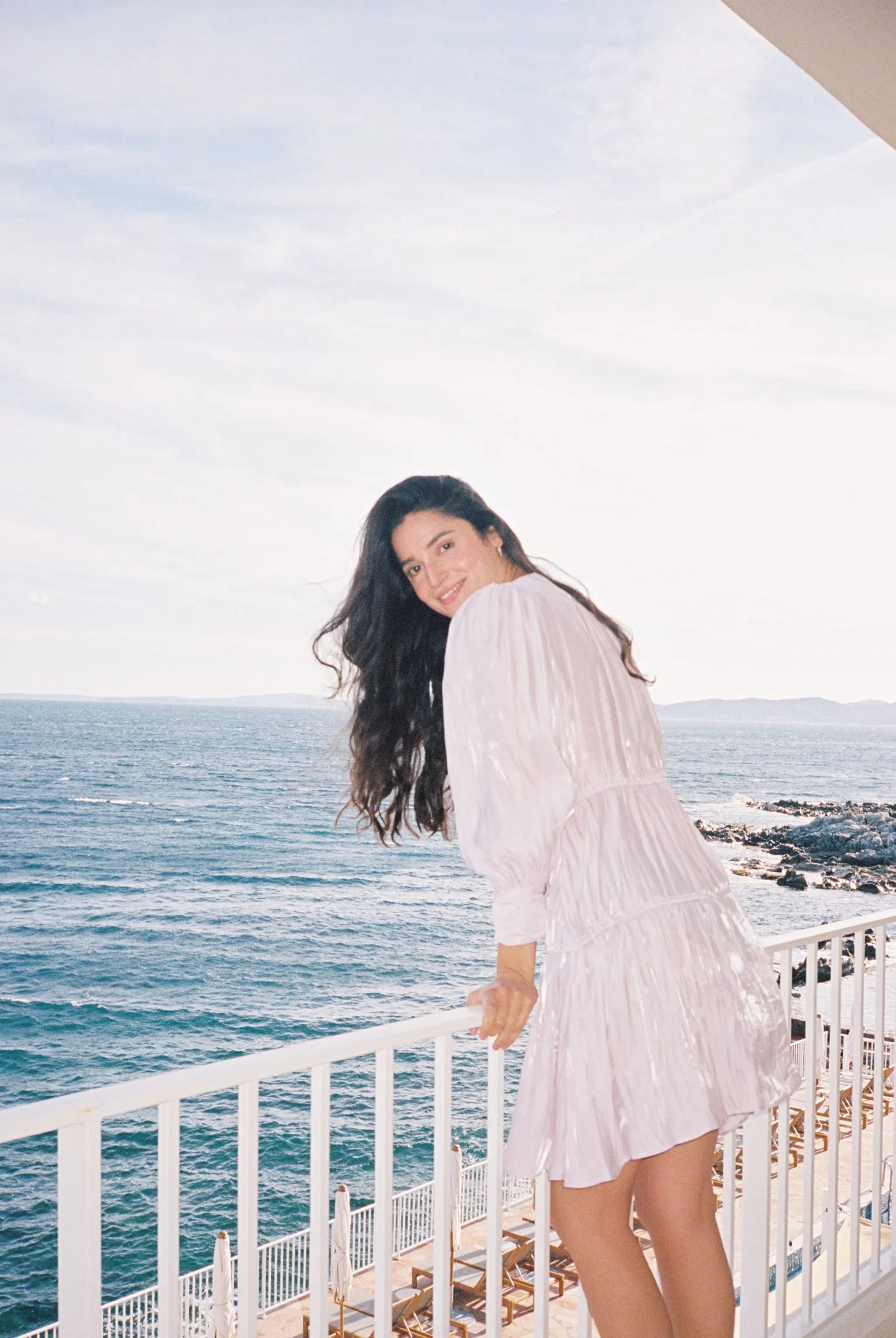 Alessandra Dress Orchid Metallic sold by Ciao Lucia product image thumbnail 5