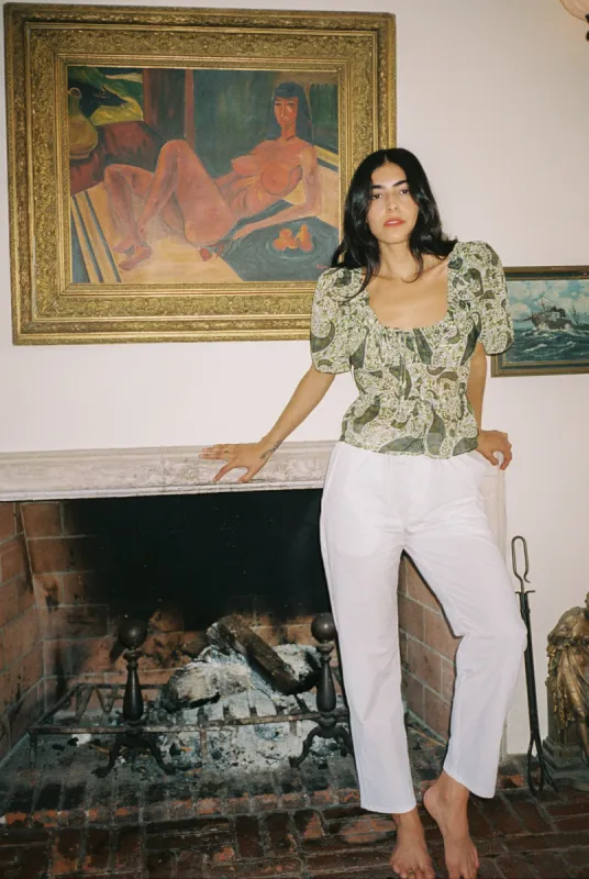 Ezio Top Tie Dye Paisley made by Ciao Lucia