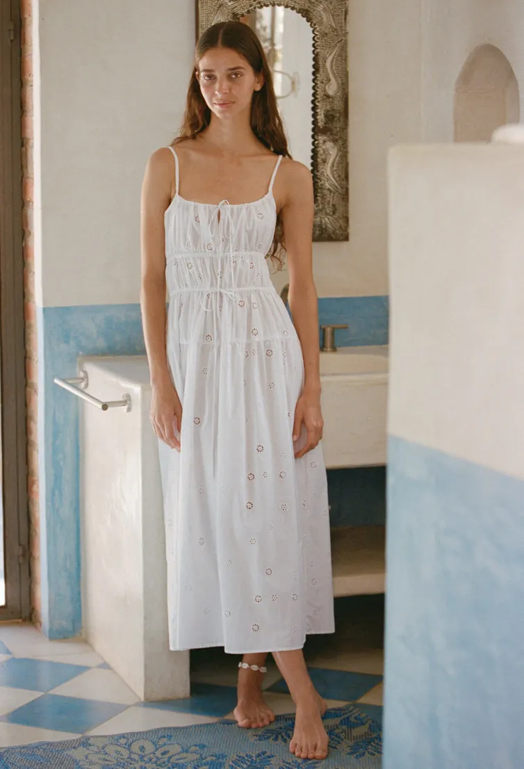 Fabia Dress White Eyelet sold by Ciao Lucia product image thumbnail 3