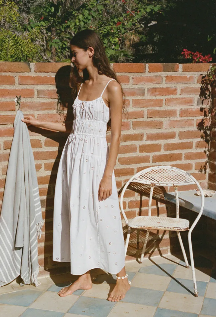 Fabia Dress White Eyelet sold by Ciao Lucia product image thumbnail 4