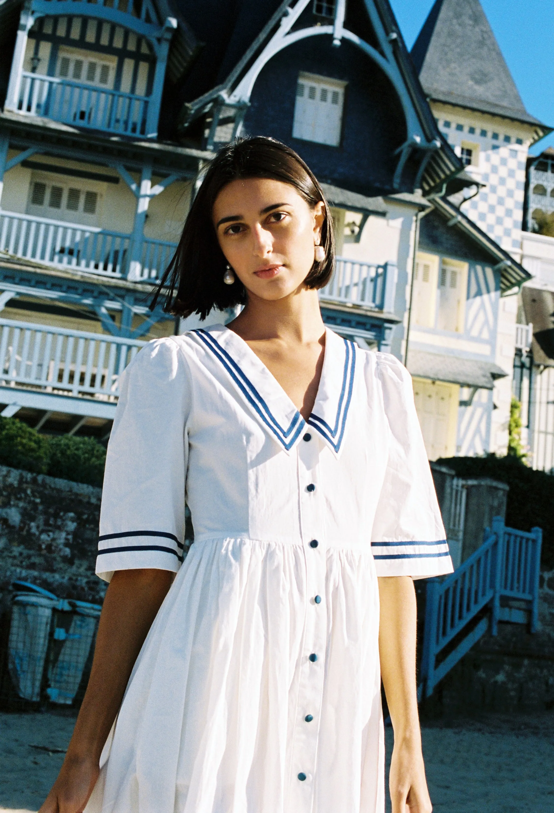 Julieta Dress White sold by Ciao Lucia product image thumbnail 5