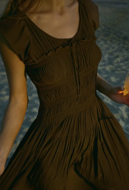 Lauretta Dress Driftwood sold by Ciao Lucia