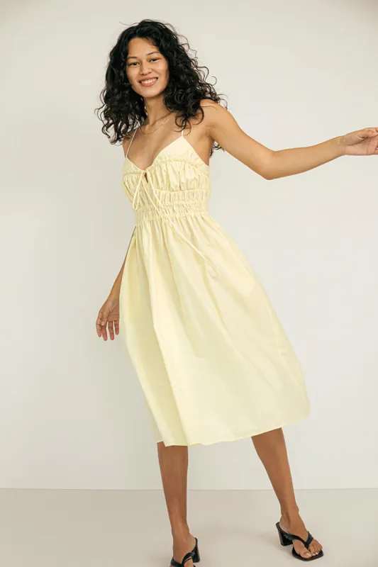 Contessa Dress Lemon sold by Ciao Lucia