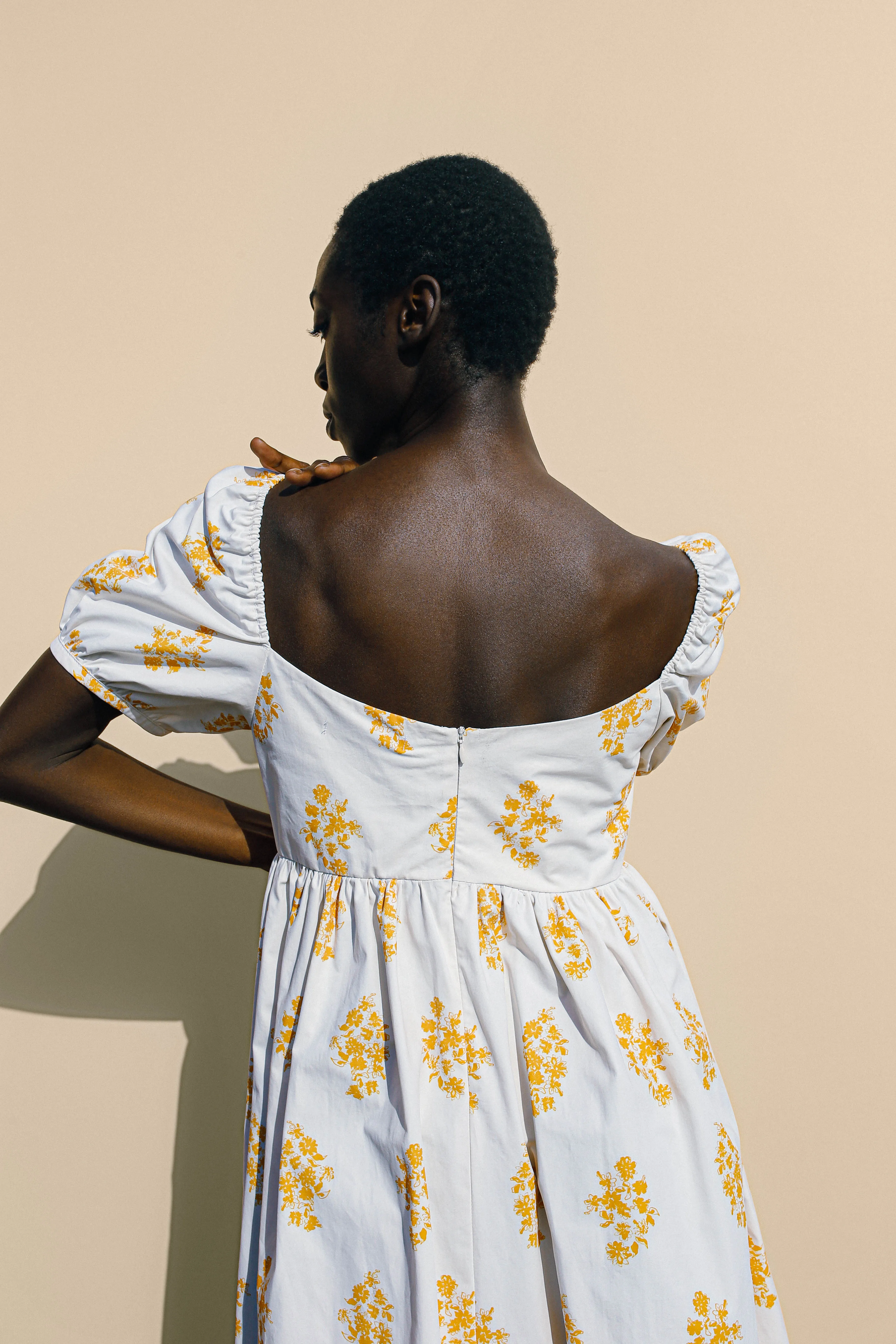 Alessia Dress Marigold sold by Ciao Lucia product image thumbnail 3