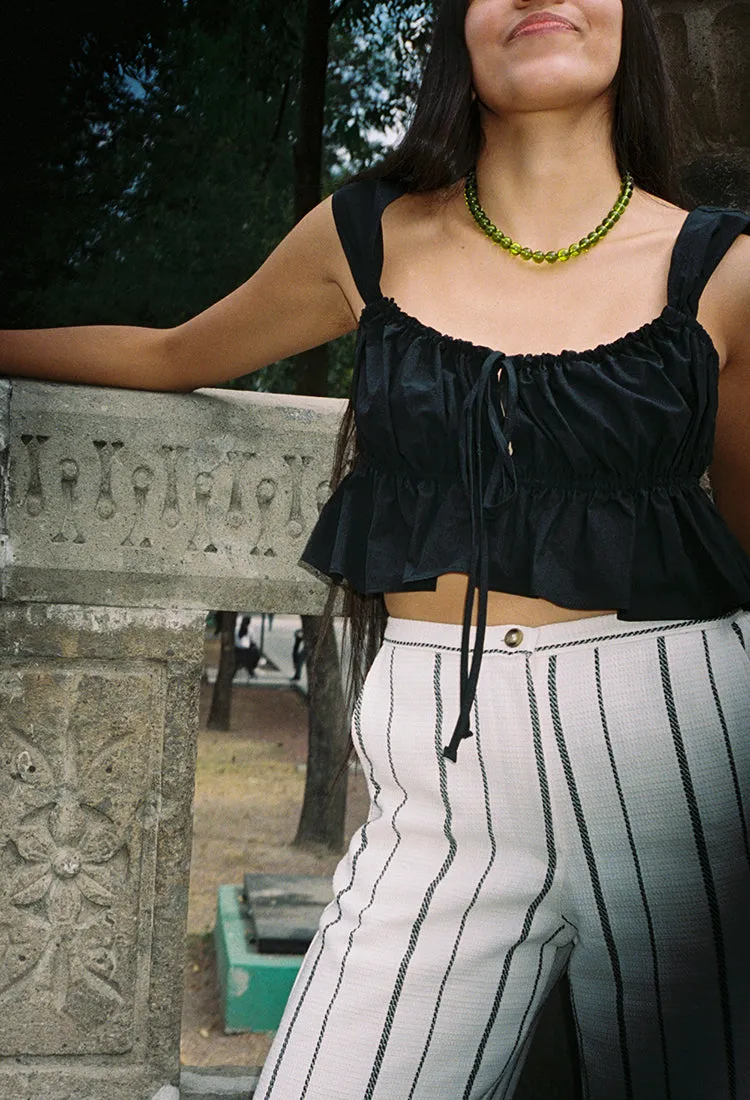 Orlando Pant Ivory/Black sold by Ciao Lucia product image thumbnail 2