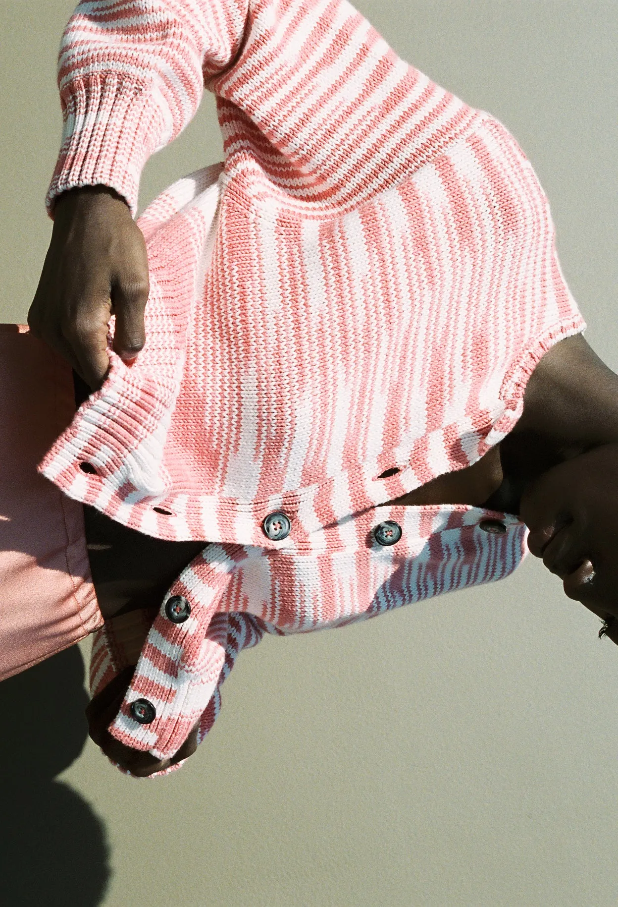 Varese Cardigan Blush sold by Ciao Lucia product image thumbnail 3