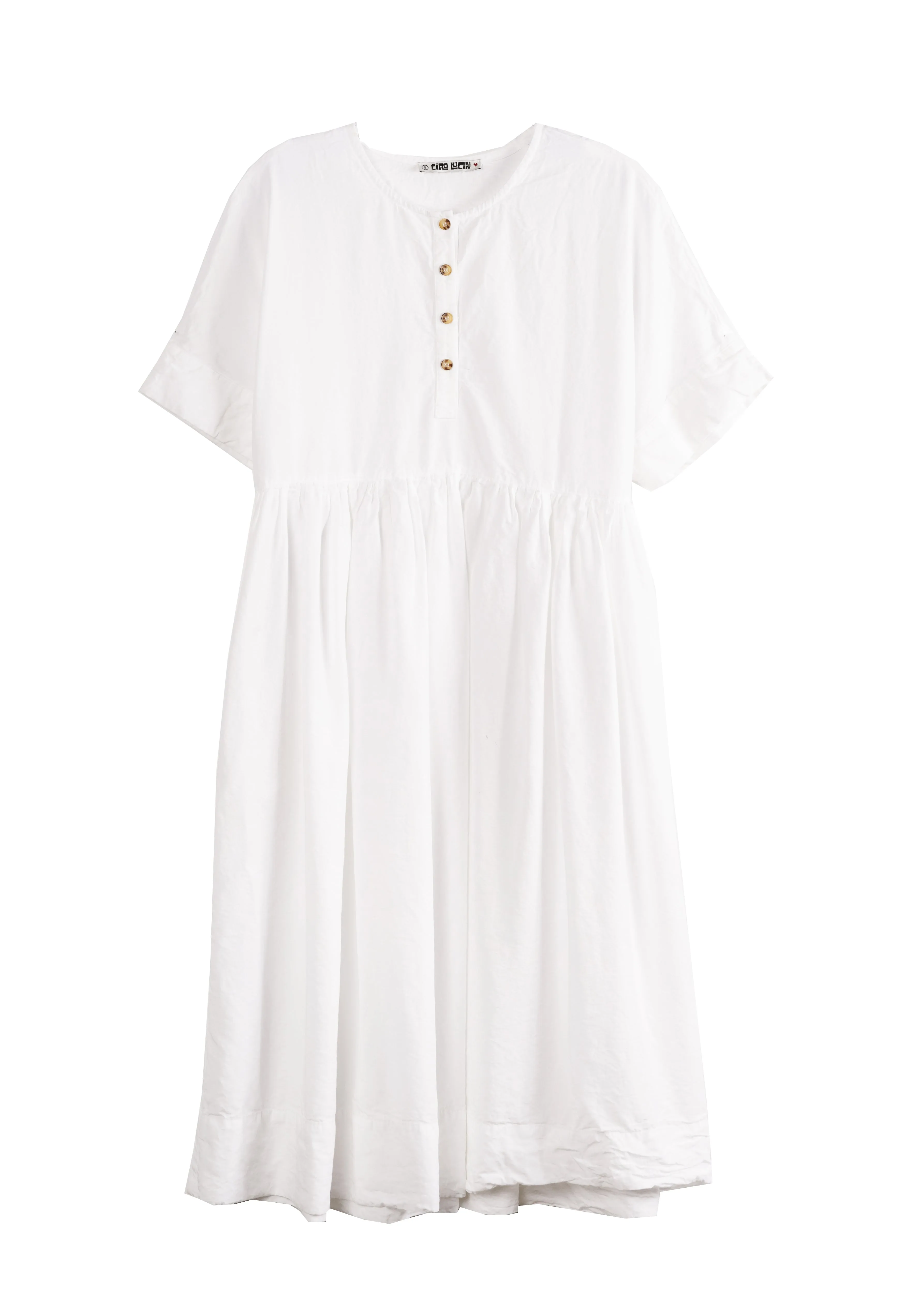 Oreste Dress White sold by Ciao Lucia product image thumbnail 3