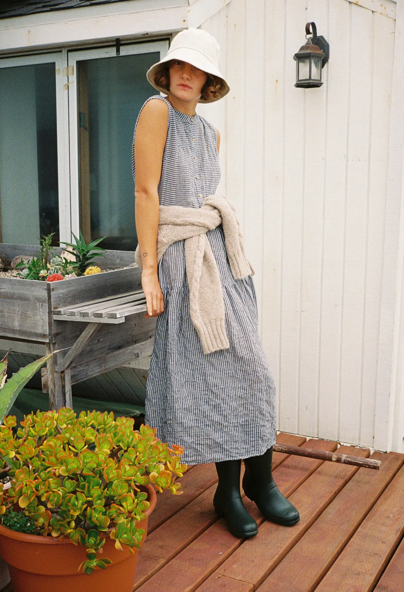 Freya Dress Gingham sold by Ciao Lucia product image thumbnail 5