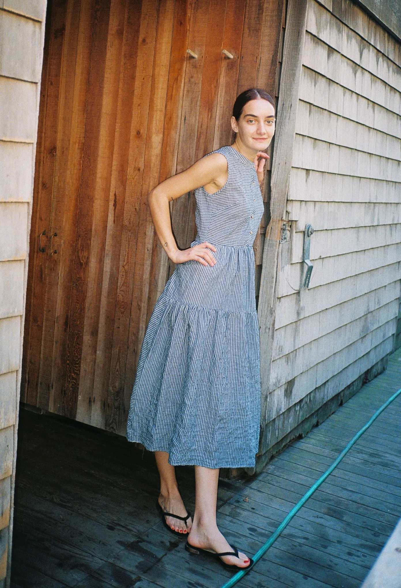 Freya Dress Gingham sold by Ciao Lucia product image thumbnail 2