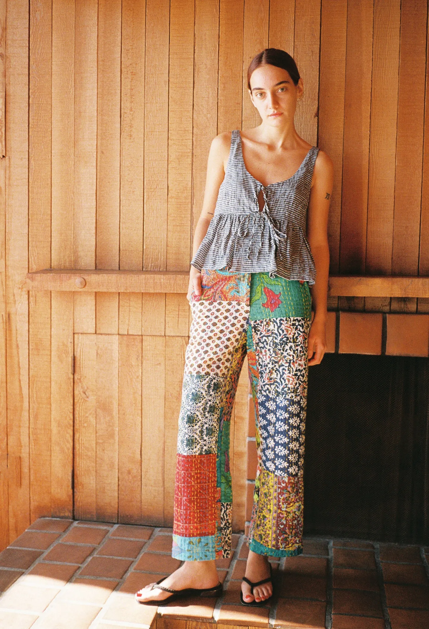 Pietro Pant Patchwork sold by Ciao Lucia product image thumbnail 2