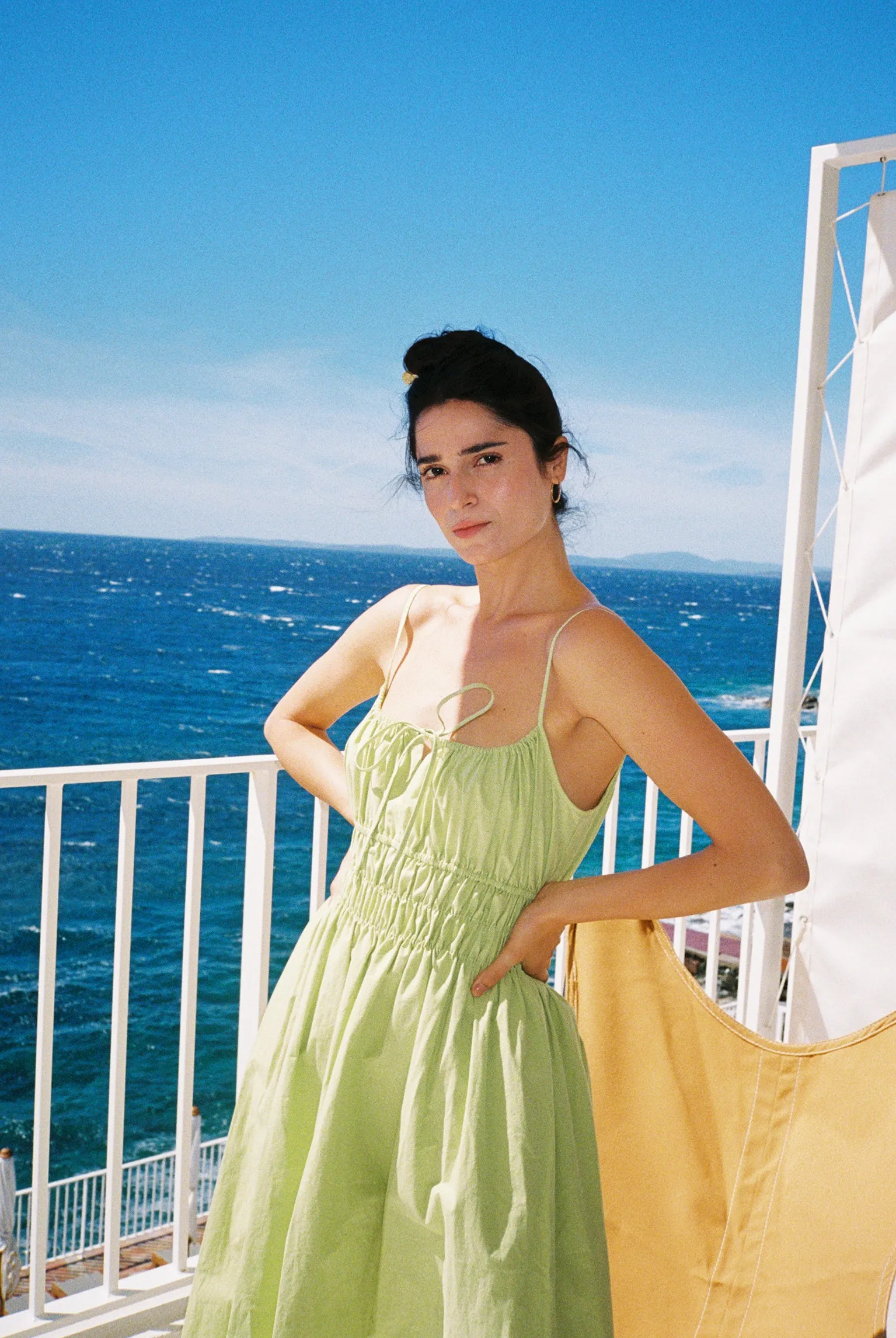 Gabriela Dress Dew sold by Ciao Lucia product image thumbnail 3