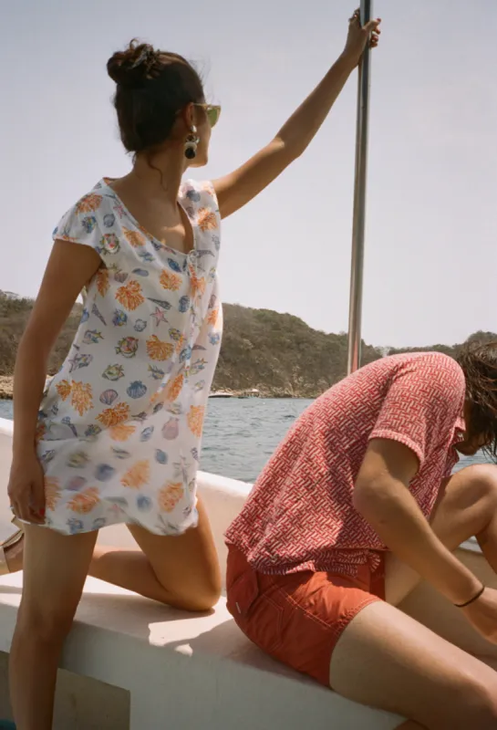 Marina Dress Souvenir Print sold by Ciao Lucia