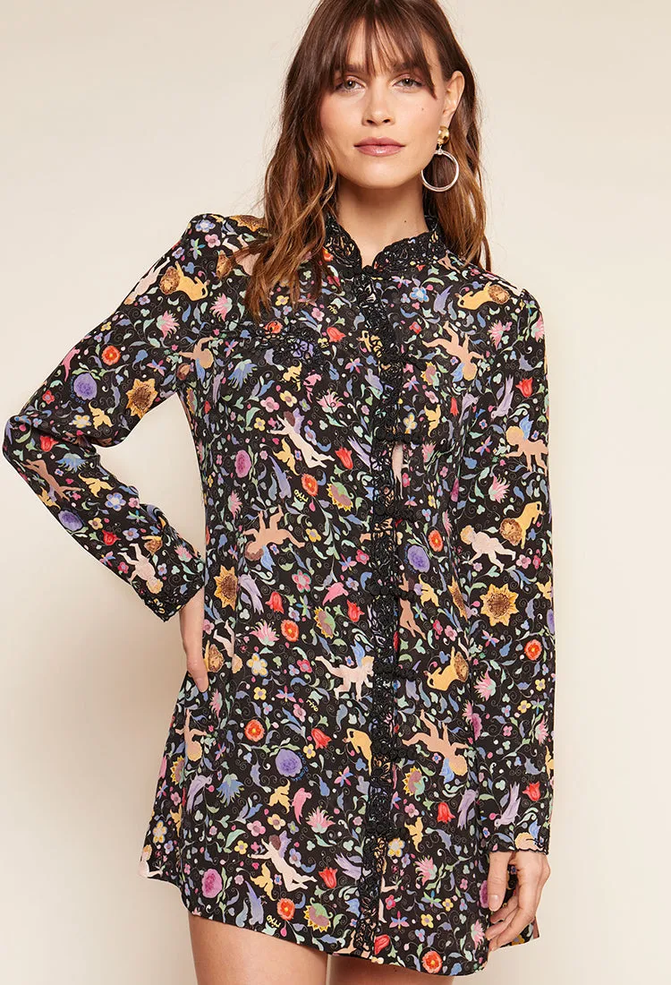 Rixo x Ciao Lucia Ivy Dress Black sold by Ciao Lucia product image thumbnail 3