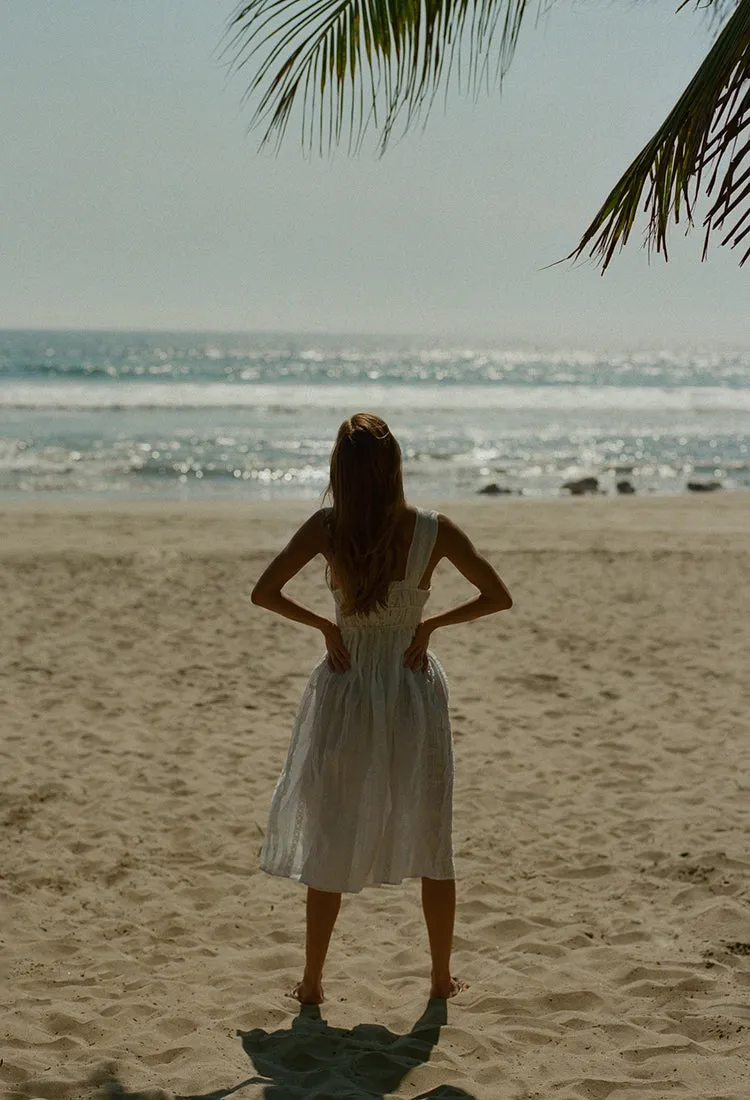 Clara Dress White Lace Cotton sold by Ciao Lucia product image thumbnail 2