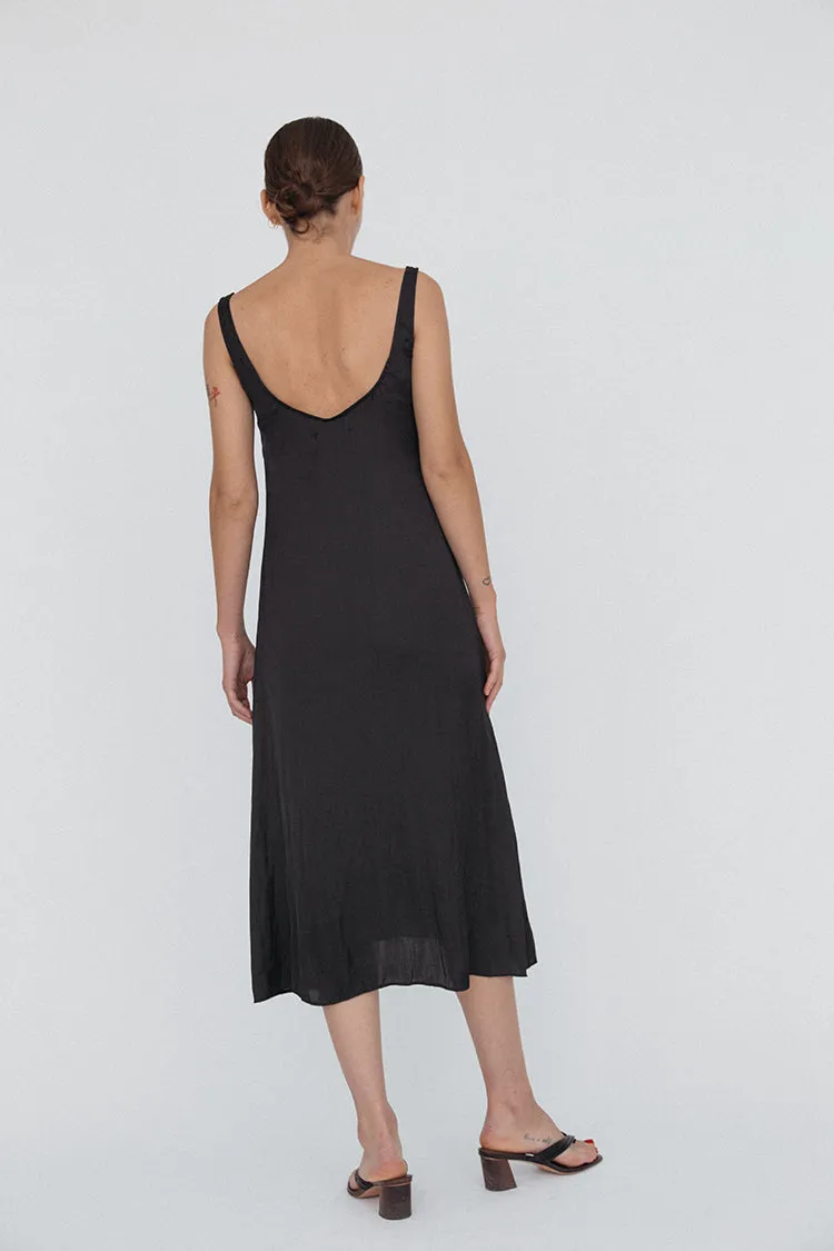 Florentina Dress Matte Black sold by Ciao Lucia product image thumbnail 3