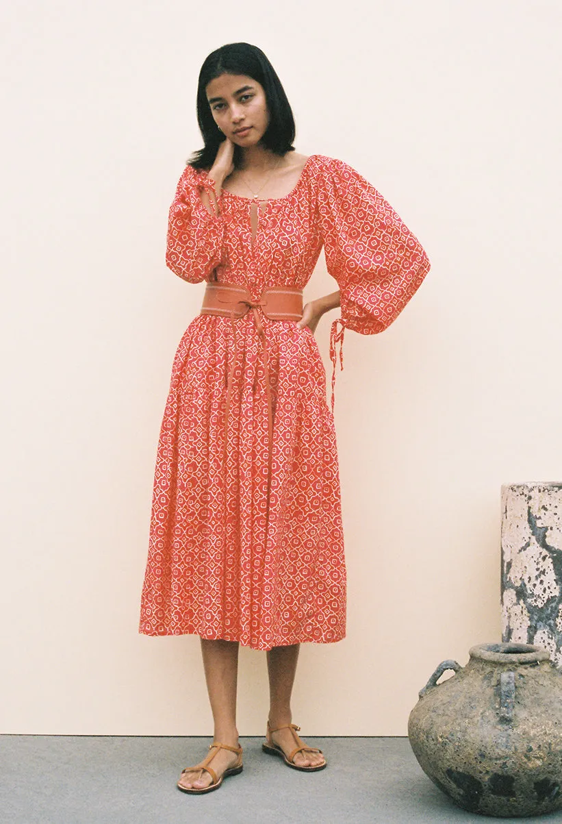 Torre Dress Poppy sold by Ciao Lucia