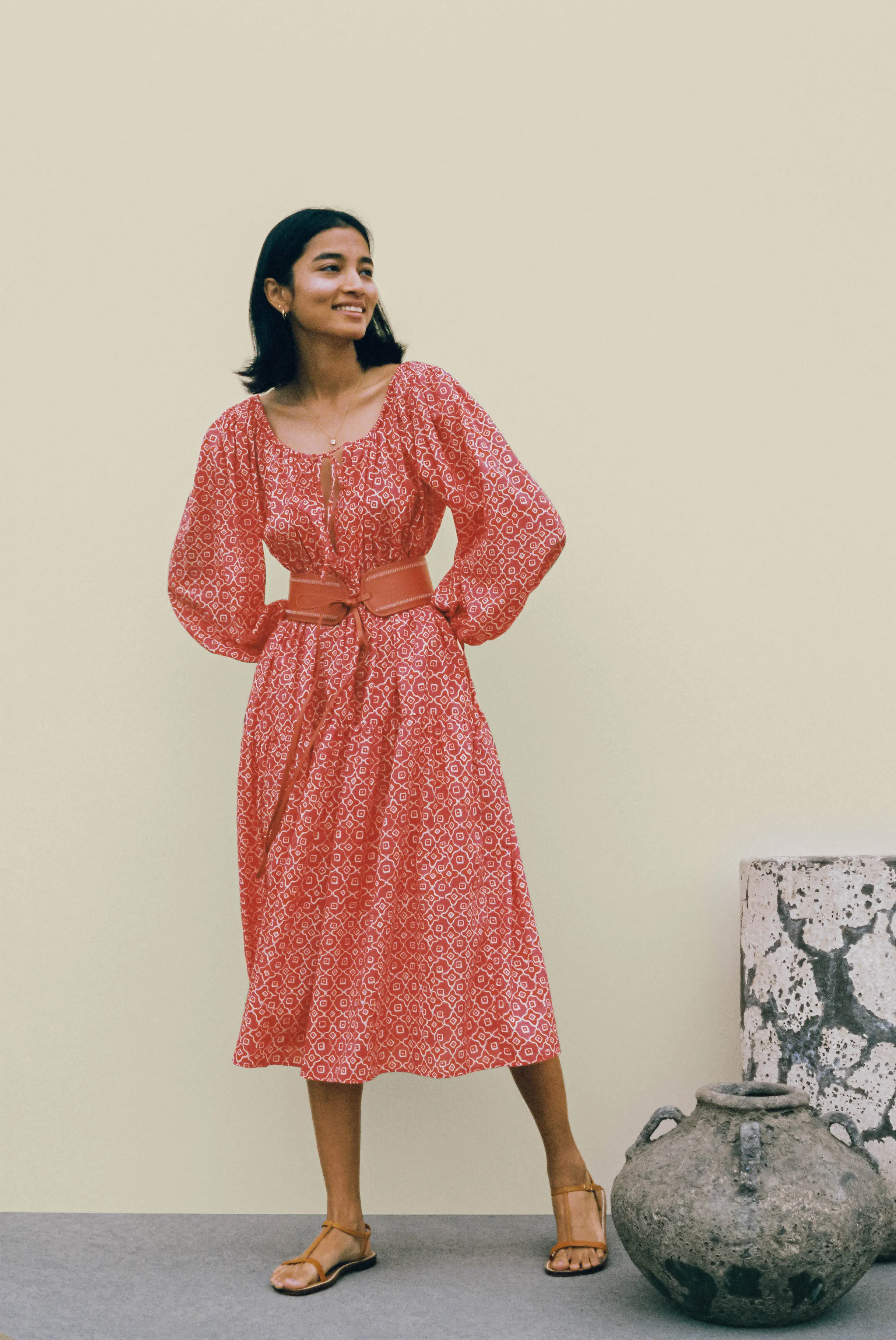 Torre Dress Poppy sold by Ciao Lucia product image thumbnail 3