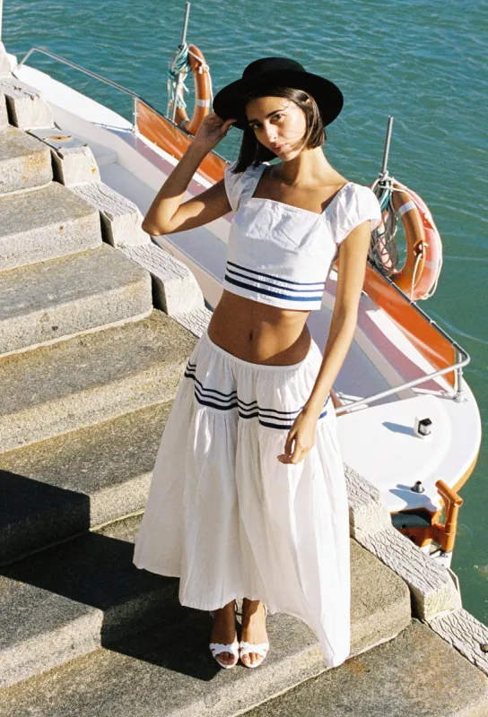 Dominga Skirt White sold by Ciao Lucia
