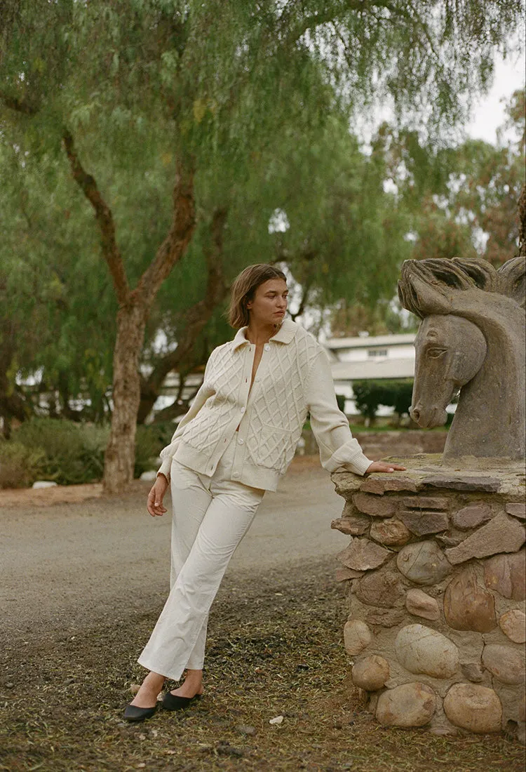 Tomayo Cardigan Ivory sold by Ciao Lucia product image thumbnail 3