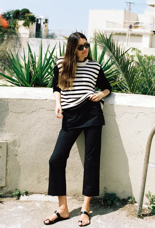 Valentina Pullover Block Stripe made by Ciao Lucia