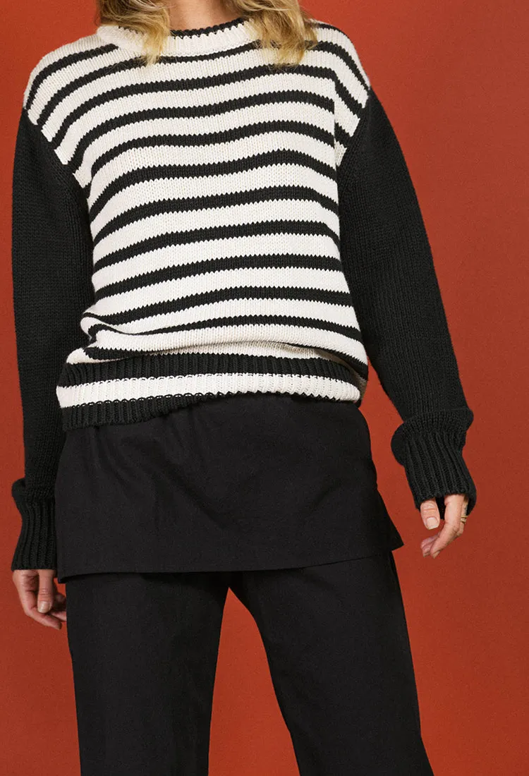 Valentina Pullover Block Stripe sold by Ciao Lucia product image thumbnail 5