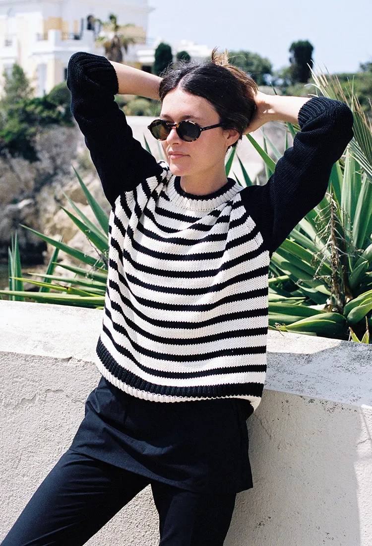 Valentina Pullover Block Stripe sold by Ciao Lucia product image thumbnail 2