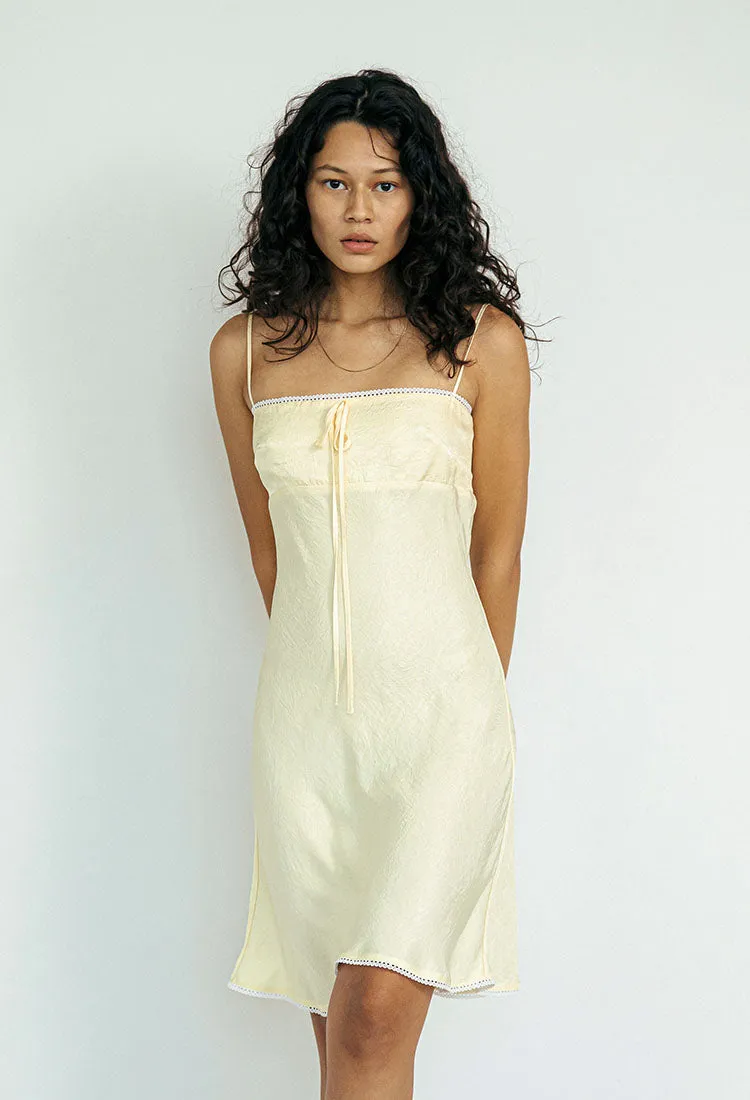 Carina Dress Lemon Sustainable sold by Ciao Lucia product image thumbnail 2