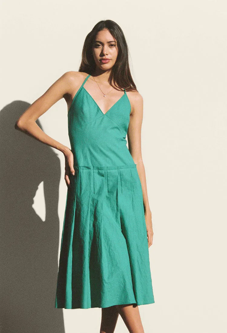 Lelia Dress Emerald sold by Ciao Lucia product image thumbnail 2